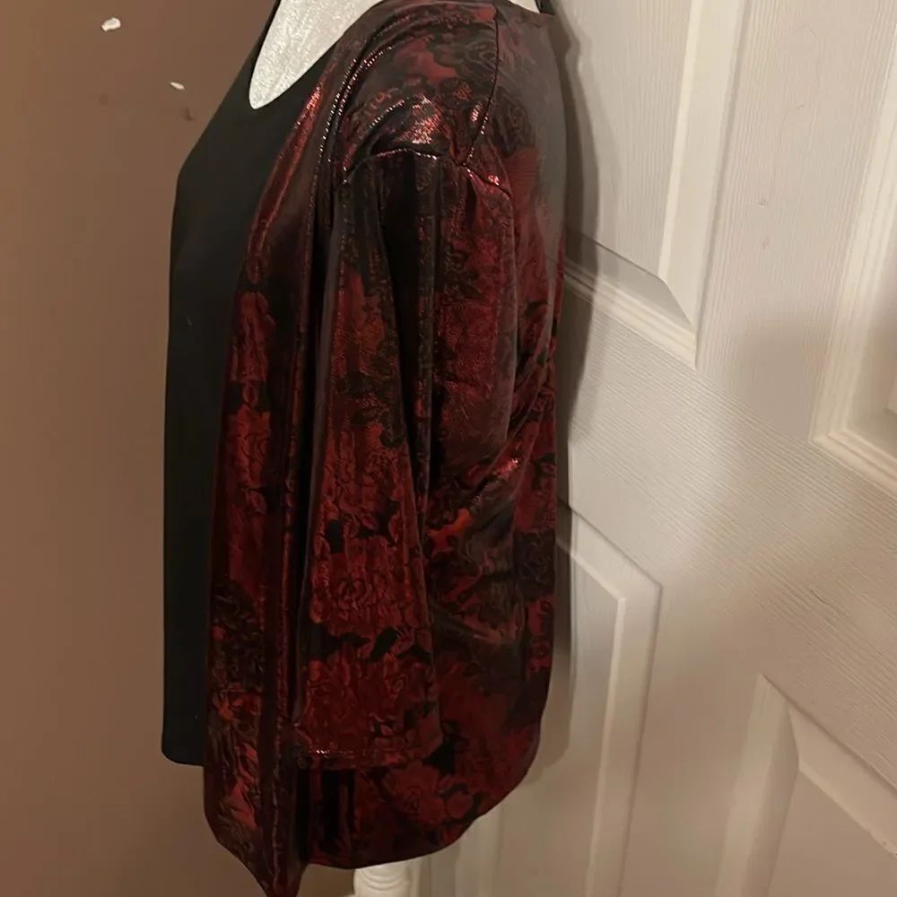 Lauren M. petites Blouse NWOT Medium - Picture 4 of 8